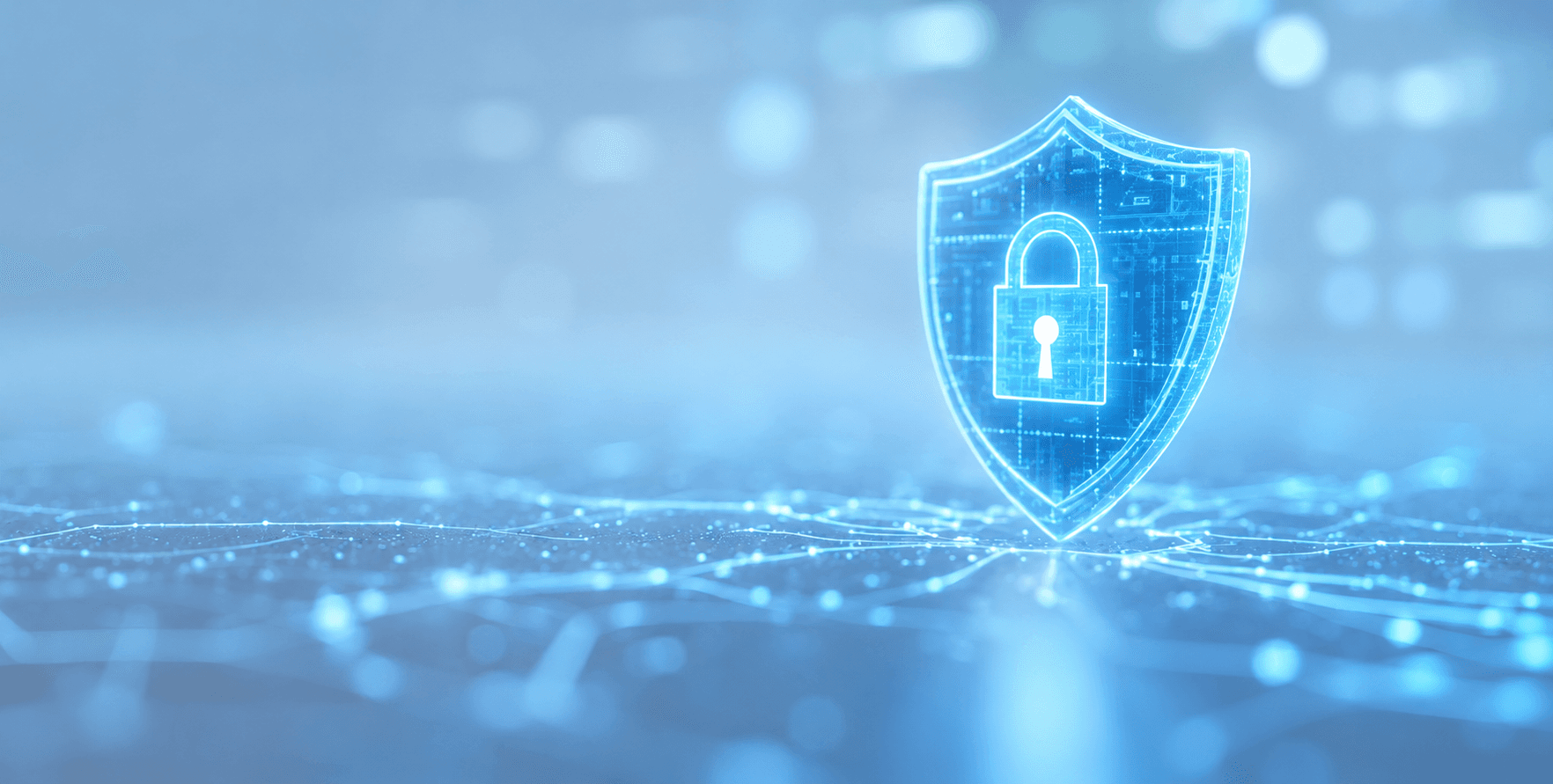 Data protection cyber security banner