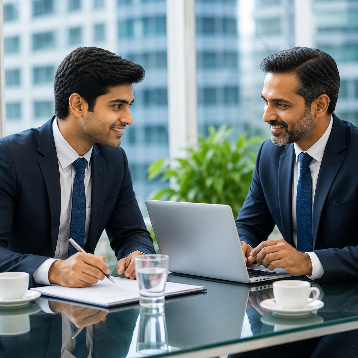 Business deal discussion